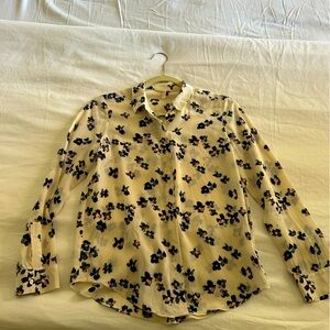 Designer 100% Silk Blouse